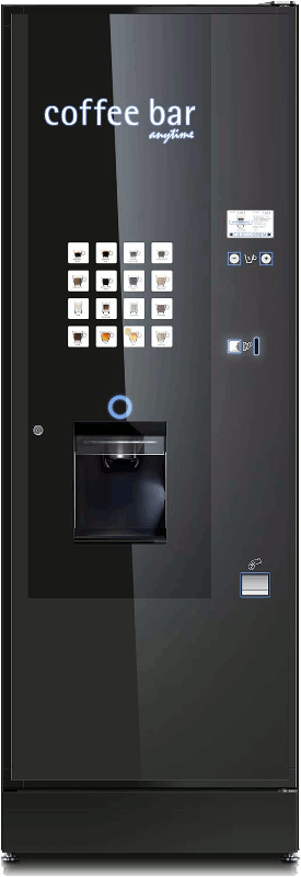 Kaffeeautomat Rheavendors Luce zero.0 vending front