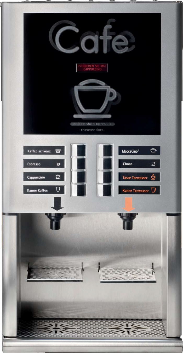 Kaffeeautomat Horeca X-Press 3 Speed Details