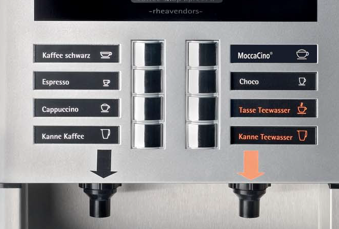 Kaffeeautomat Horeca X-Press 3 Speed Details Auswahl