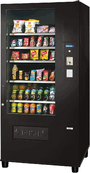 Snackautomat sandenvendo g-snack Budget Master Kombiautomat, Süßigkeitenautomat