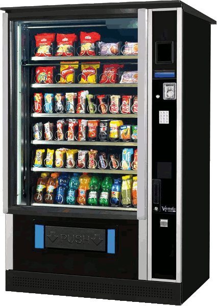 Sandenvendo G-Snack Design Outdoor Snackautomat