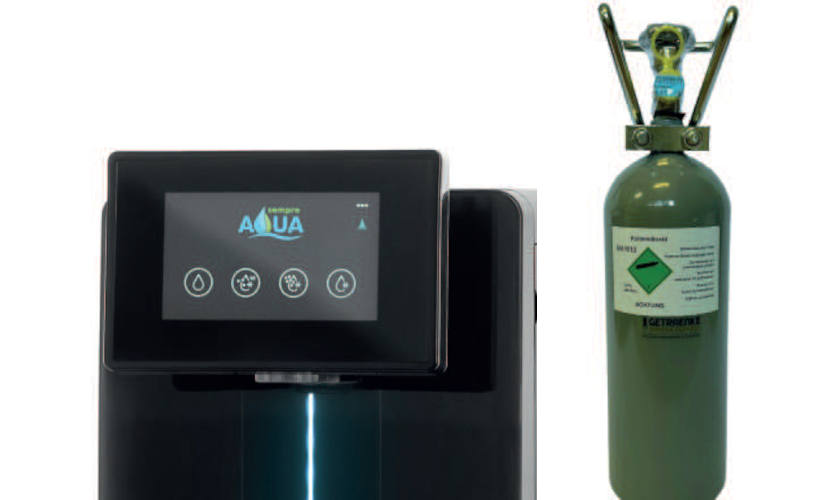 Wasserspender Spaqa IQ, Dhünn Automaten Köln
